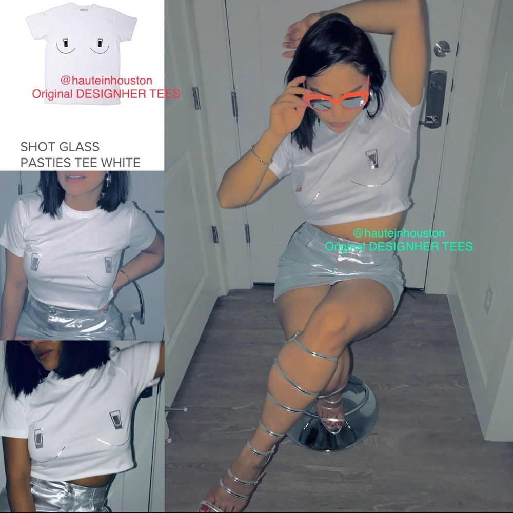 Original SHOT GLASS PASTIES Tshirt Designher Tees